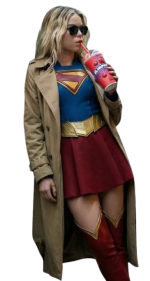 Milly Alcock Supergirl Kara Zor El Coat - Image 2